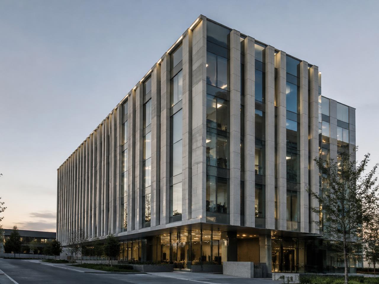 Stoneline Offices — concept architectural image