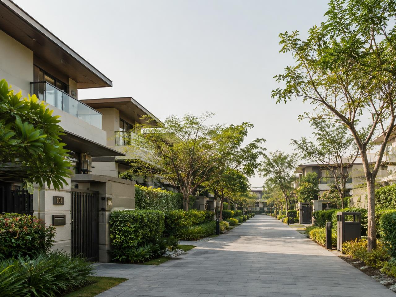 Greenwalk Community — concept architectural image